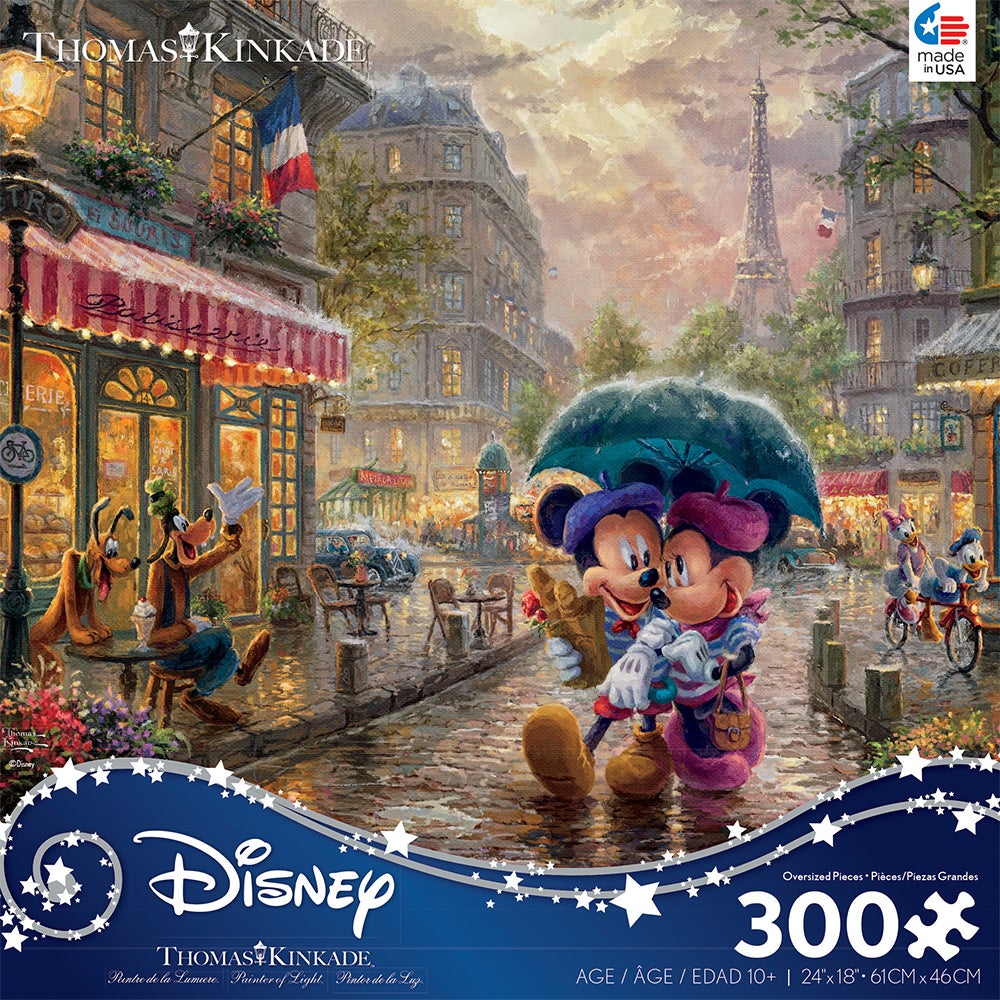 300PC THOMAS KINKADE DISNEY PRINCESS OVERSIZE ASST (6) BL